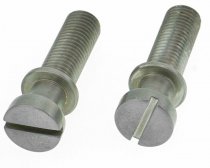 Faber Vintage style tailpiece studs, Inch, Aged Nickel