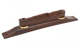 Stall till Arch Top, kompenserat, rosweood/guld