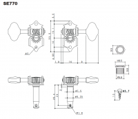 GOTOH SE770 3+3 Nickel