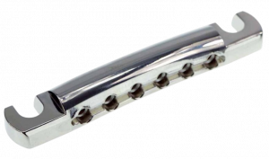 Faber� TP-'59 Vintage Spec ALU Stop Tailpiece Nickel