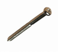 Skruv f�r basmick 2.5X37 4 st Nickel