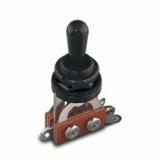 -GD- 3 Way Toggle Switch short Black