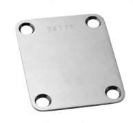 Callaham Stainless Steel Neck Plate and scre Satin