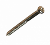 Skruv f�r basmick 2.5X37 4 st Nickel