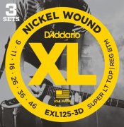 D'Addario EXL125 009-046 3-P