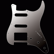 X Pickguard Strat HSS Transparent PVC