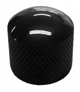 Tele knob Dome. splines black