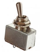 Toggle switch 3-way Chrome