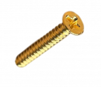 Skruv Humbuckram 16 mm USA Guld