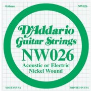 D'Addario NW026W elgitarrstrng