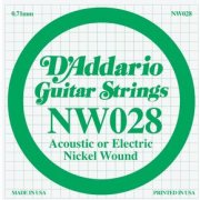 D'Addario NW028W elgitarrstrng