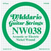 D'Addario NW038W elgitarrstrng