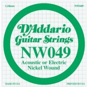 D'Addario NW049W elgitarrstrng