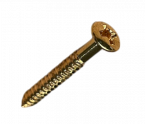 Screw strap 3X25 5 Gold