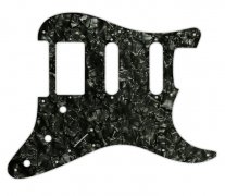 Pickguard USA Black Pearl 3PLY HSS