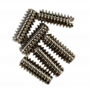 Hjdjusteringsskruv kort spr USA 6-32 6st