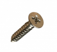 Skruv Stallmontering Japan 3X20 5 st Nickel