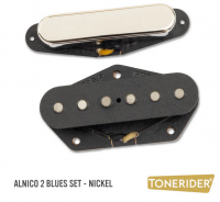 Tonerider Alnico 2 Blues Tele Set Nickel
