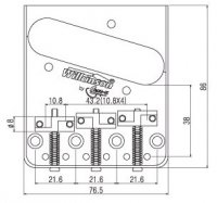Wilkinson Telestall kompenserade sadlar