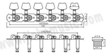 Mekanik 6+6 Nickel