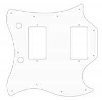 Plektrumskydd SG Standard 3L Vitt USA