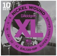D\'Addario EXL120 009-042 10P