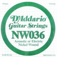 D'Addario NW036W elgitarrstr�ng