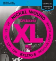 D'Addario basstr�ngar 5-str 045-130