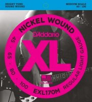 D'Addario basstr�ngar 045-100 medium scale