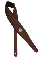 Axelband l�der vadderat Gaucho M�rkbrunt