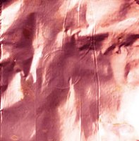 Sj�lvh�ftande kopparfolie 20x30 cm