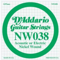 D'Addario NW038W elgitarrstr�ng