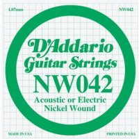D'Addario NW042W elgitarrstr�ng