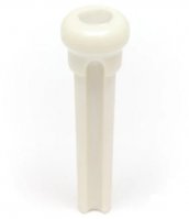 TUSQ Presentation Bridge Pins 4mm White / M.O.P. Dot (6 Pcs)