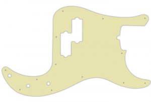 Plektrumskydd P-bas USA Mintgr�nt 3L American Standard