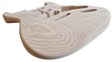 -Parts Of Sweden- S-62HSS body 2P Swamp Ash 1.86 kg