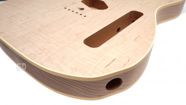 Hosco T-model body alder Curly Maple