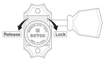 GOTOH Kluson. Locking Nickel