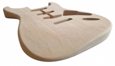 -Parts Of Sweden- S-62 body 3P Alder 1.69 kg