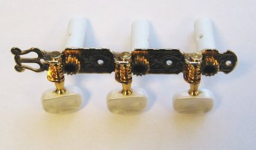 Classical macine heads pearl Gold