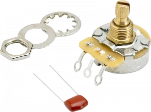 Fender NO-LOAD tonkontroll splinesaxel