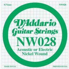 D'Addario NW028W elgitarrstr�ng