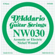 D'Addario NW030W elgitarrstr�ng