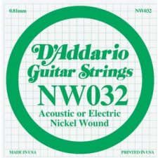 D'Addario NW032W elgitarrstr�ng