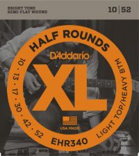 D'Addario Half Round 010-052