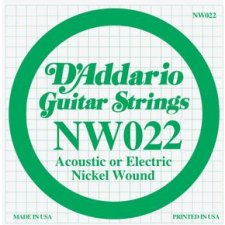 D'Addario NW022W elgitarrstr�ng