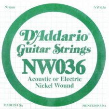 D'Addario NW036W elgitarrstr�ng