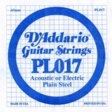 D'Addario 017 elgitarrstr�ng