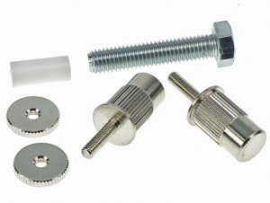 Faber Epiphone to '59 ABR converter studs BELL BRASS, Nickel