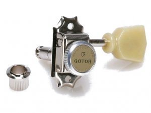 GOTOH Kluson. L�sbara Traditional 3+3. Tulpanvred Nickel